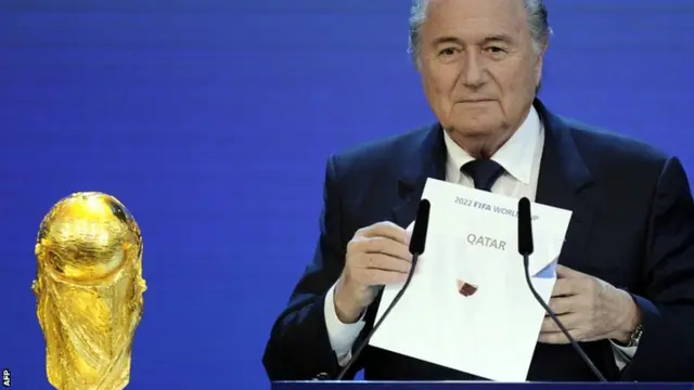 Fifa president Sepp Blatter