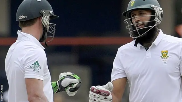 Hashim Amla and AB de Villiers