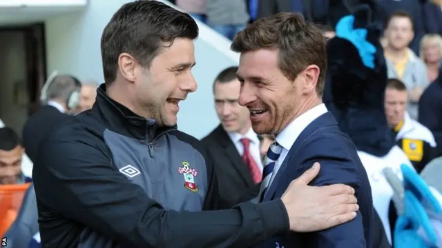 Mauricio Pochettino and Andre Villas-Boas