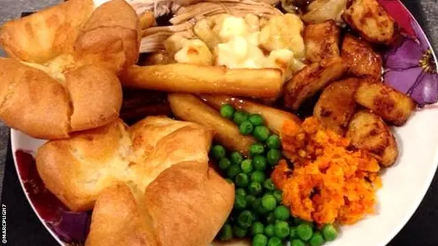 Marc Pugh's roast dinner