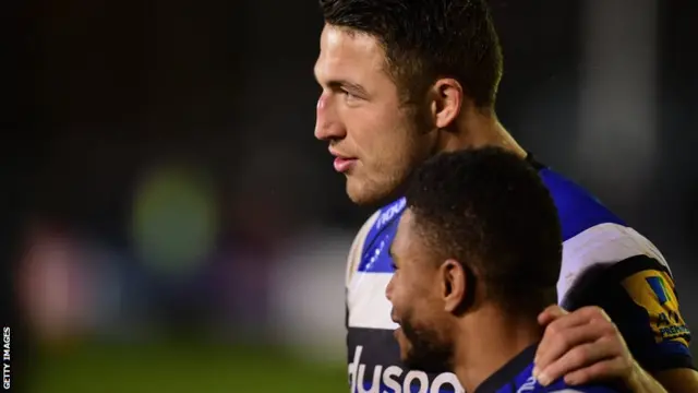 Sam Burgess and Kyle Eastmond