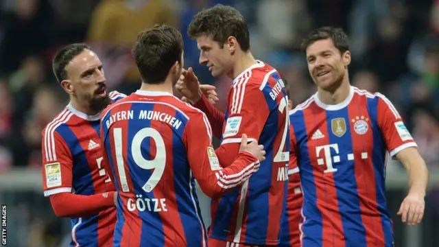 Bayern Munich players