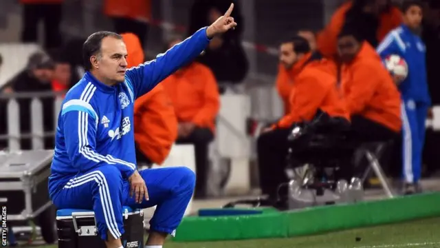 Marseille manager Marcelo Bielsa