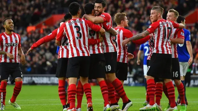 Southampton celebrate