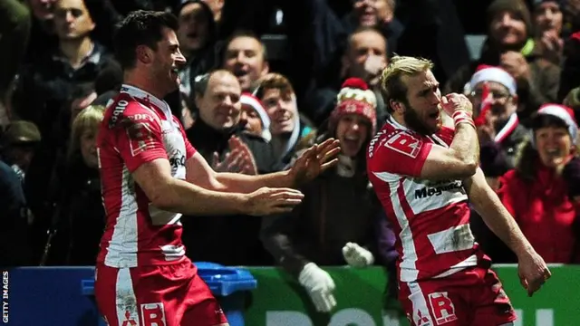 Dan Robson scores for Gloucester