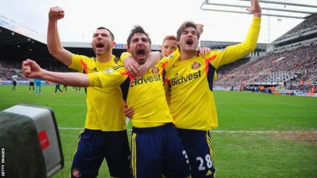 Sunderland celebrate