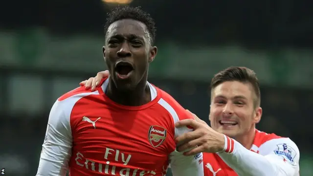 Arsenal striker Danny Welbeck