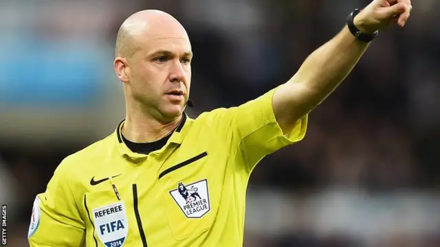 Referee Anthony Taylor