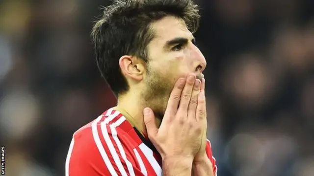 Jordi Gomez reacts