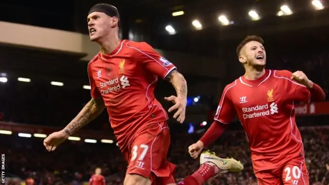 Martin Skrtel celebrates