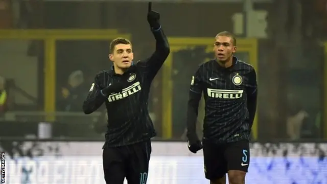 Mateo Kovacic celebrates