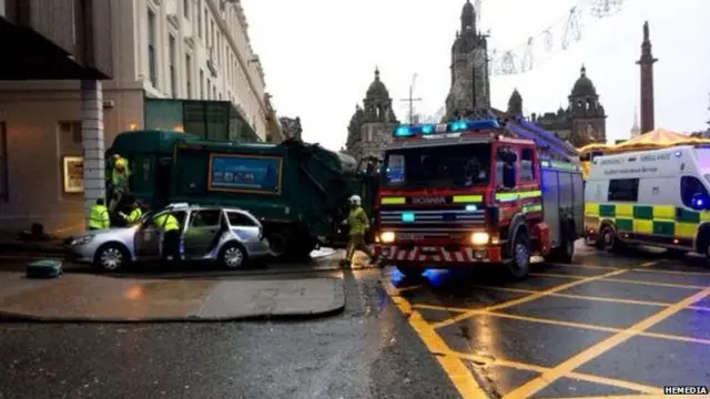 Scenes at George Square