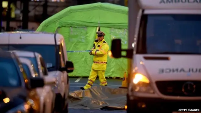 Several people have been killed after a bin lorry crashed into pedestrians in George Square in central Glasgow.