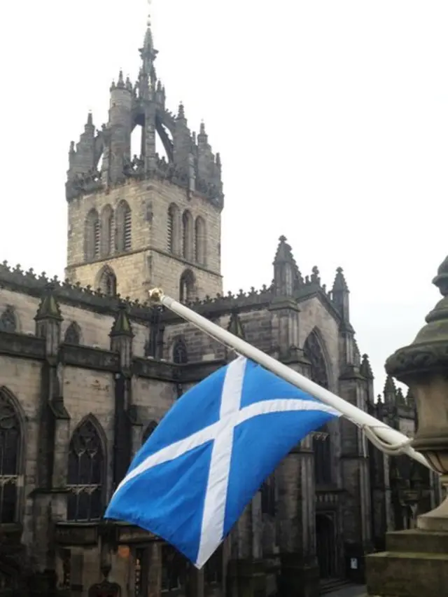 flag at half mast