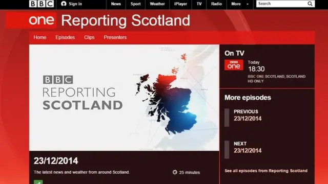 Reporting Scotland