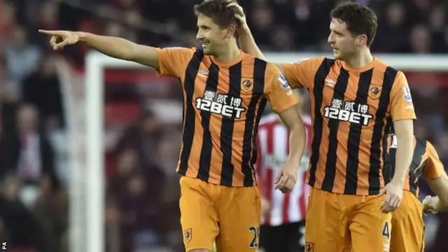 Gaston Ramirez celebrates