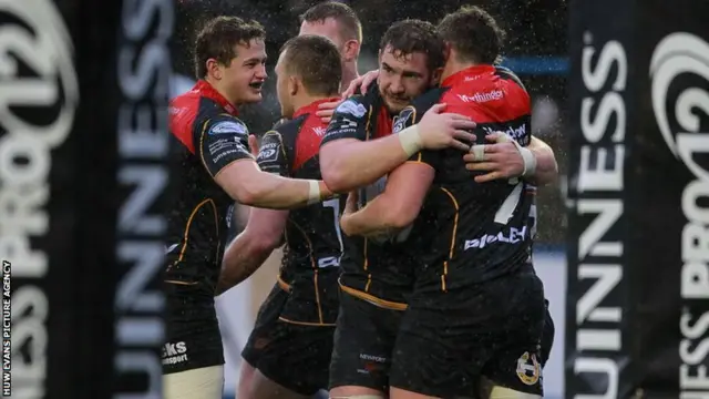 Dragons celebrate