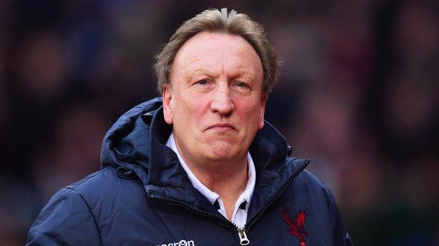 Crystal Palace manager Neil Warnock