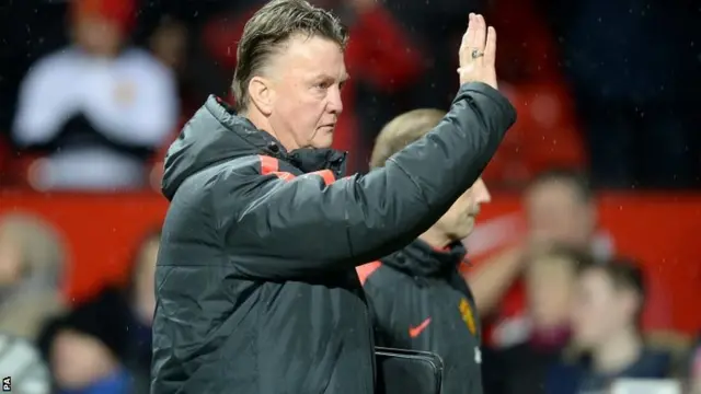 Louis van Gaal acknowledges