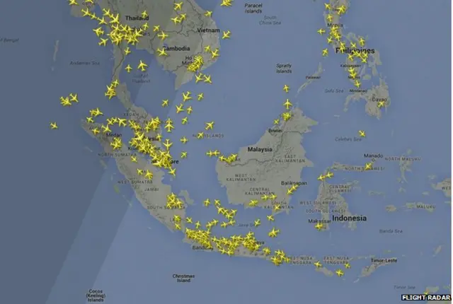 flight radar map