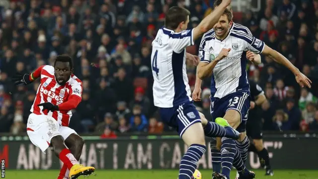 Mame Diouf scores for Stoke