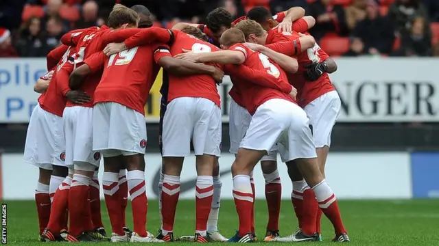 Charlton players