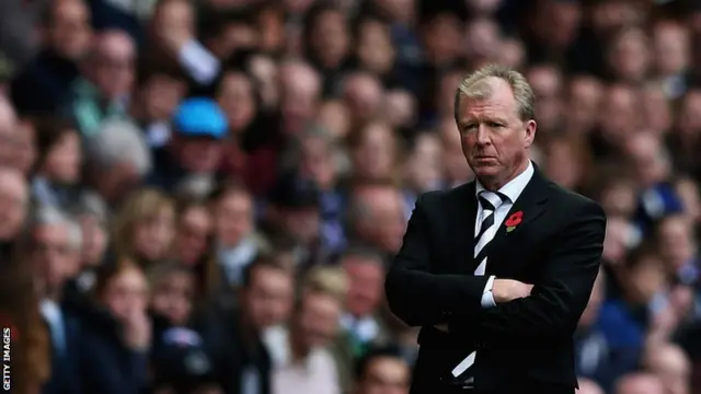 Derby boss Steve McClaren