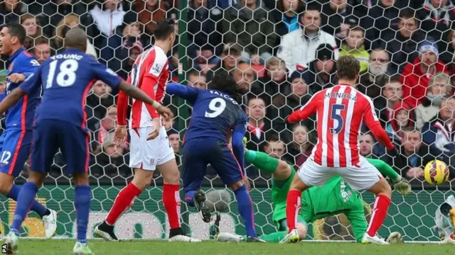 Radamel Falcao scores