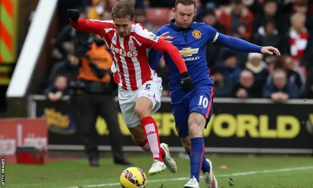 Wayne Rooney on the ball