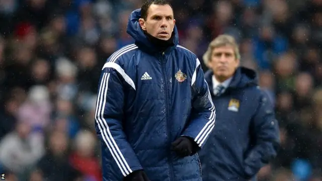 Gus Poyet and Manuel Pellegrini