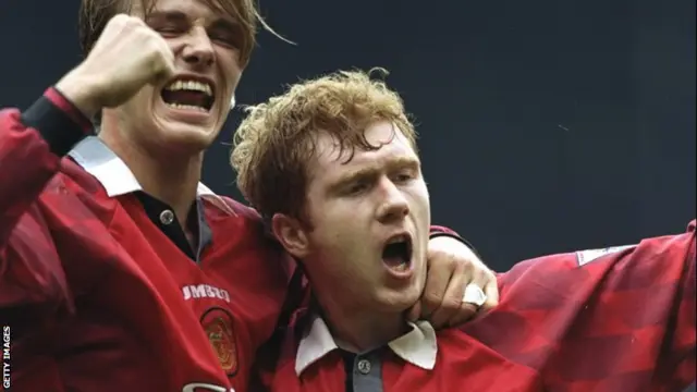 David Beckham and Paul Scholes