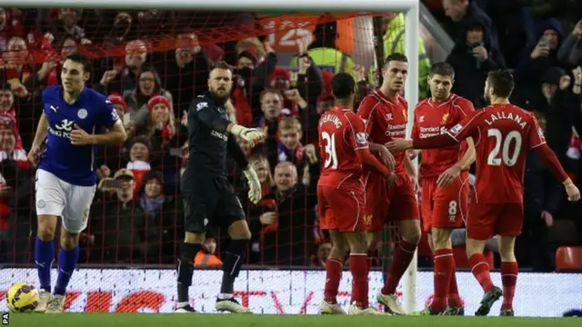 Steven Gerrard celebrates