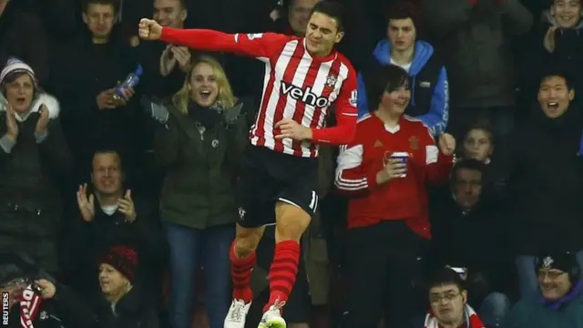 Dusan Tadic celebrates