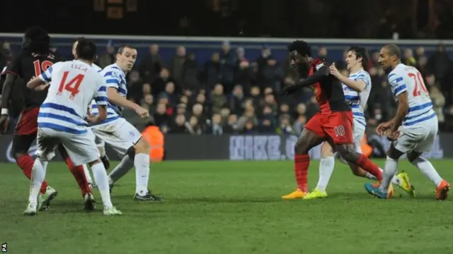 Wilfried Bony scores