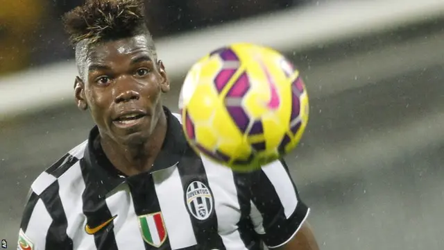 Juventus midfielder Paul Pogba