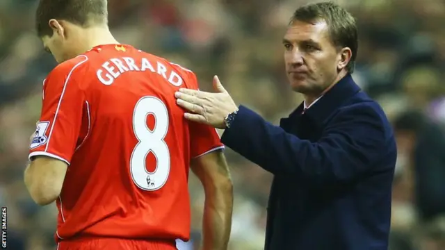 Brendan Rodgers and Steven Gerrard