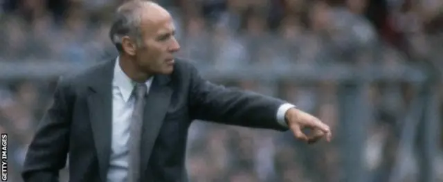 Former Birmingham City manager Ron Saunders