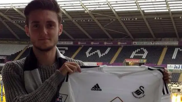 Matt Grimes signs for Swansea