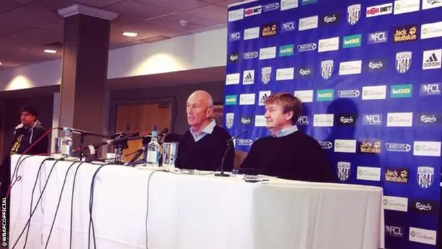 West Brom press conference