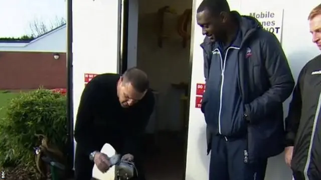 Paddy McGuinness and Emile Heskey