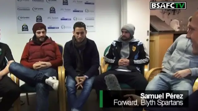 Blyth press conference