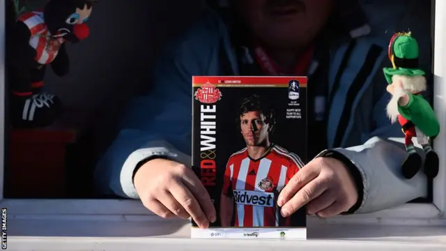 Sunderland v Leeds programme