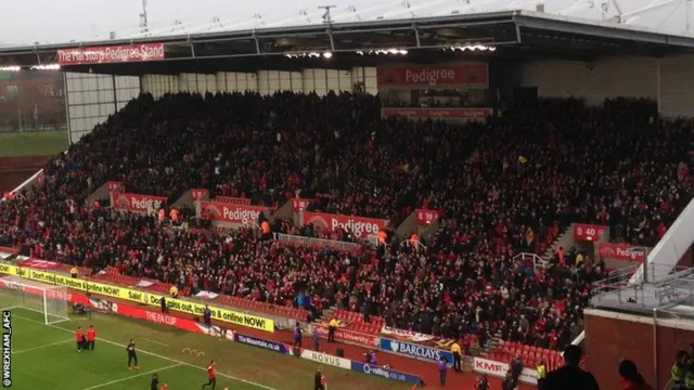 Wrexham fans