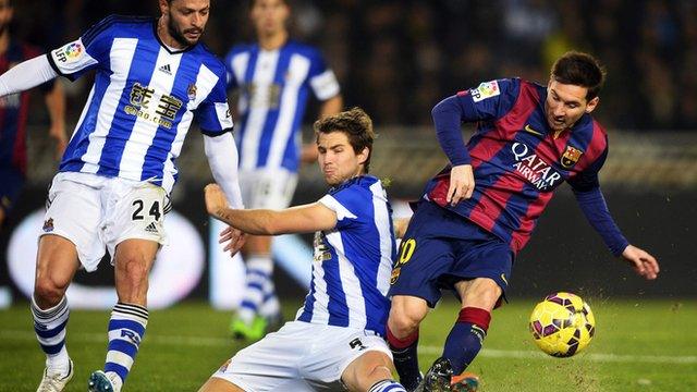 Real Sociedad v Barcelona