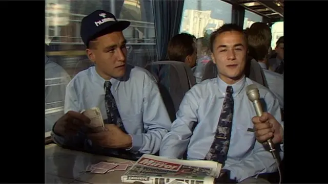 Vinnie Jones and Dennis Wise