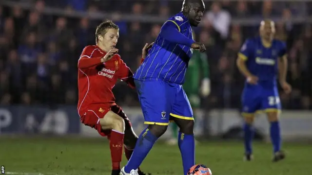 AFC Wimbledon v Liverpool