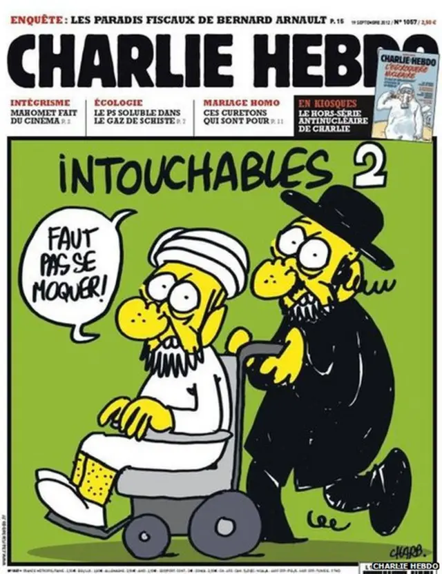 Charlie Hebdo cover