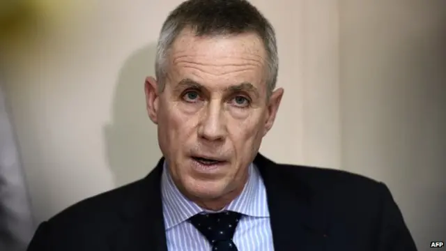 Paris prosecutor Francois Molins holds a press conference in Paris over today"s terrorist attack on French satyrical newspaper Charlie Hebdo in Paris, on January 7, 2015