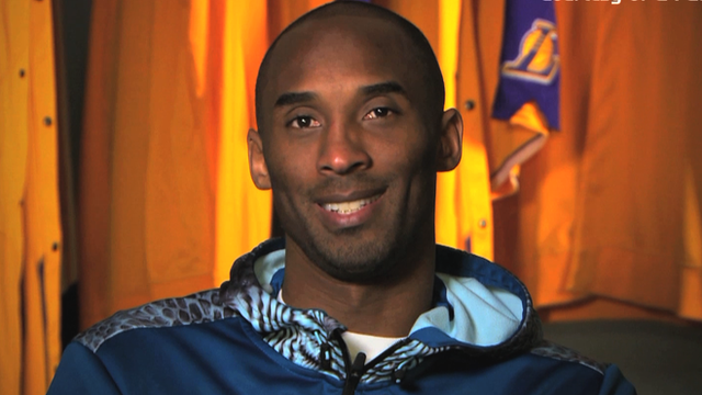 NBA star Kobe Bryant