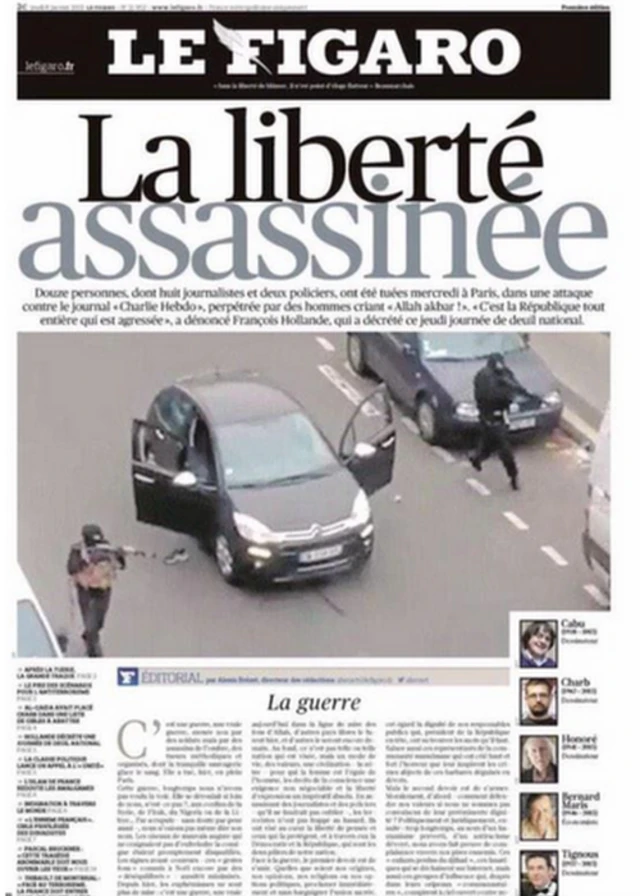 Le Figaro, 8/1/15